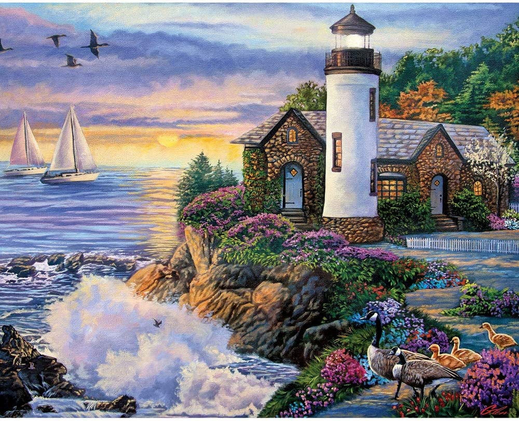 Freshwater Pearl Jewelry 500 Piece 'Perfect Dawn' Jigsaw Puzzle By