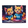 thumbnail image 1 of 500 Piece Jigsaw Puzzles For Adults DJ Cats 500 Piece Adult Jigsaw Puzzle Fun And Challenging Brain Teaser， Vibrant Illustrations & Quality Pieces， Great Gift Idea For Puzzle Lovers, 1 of 7