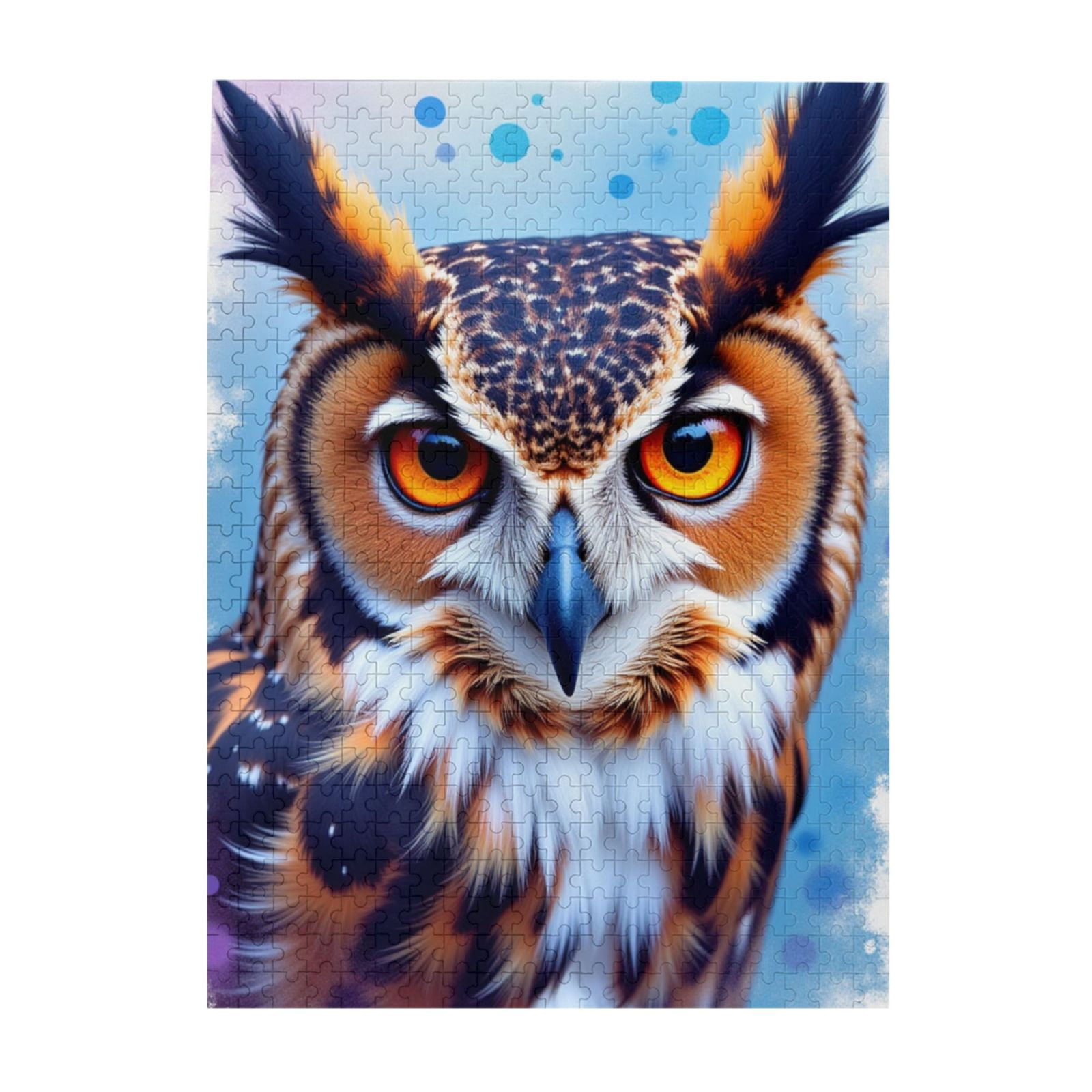 500 Piece Majestic Owl Jigsaw Puzzle For Adults Challenging & Fun Adult ...