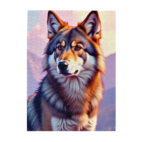 500 Piece Majestic Wolf Jigsaw Puzzle For Adults Challenging And Relaxing Adult Puzzles Vibrant Artwork Great Gift Idea Home Decor 500 Pieces Puzzles For Adults