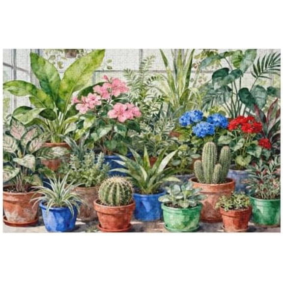 500 Piece Puzzle for Adults,Bonsai Jigsaw Puzzle, Impossible Hard Difficult Challenging Puzzles for Adults 500 Pieces, Home Decoration Puzzle, Interlock Perfectly No Dust
