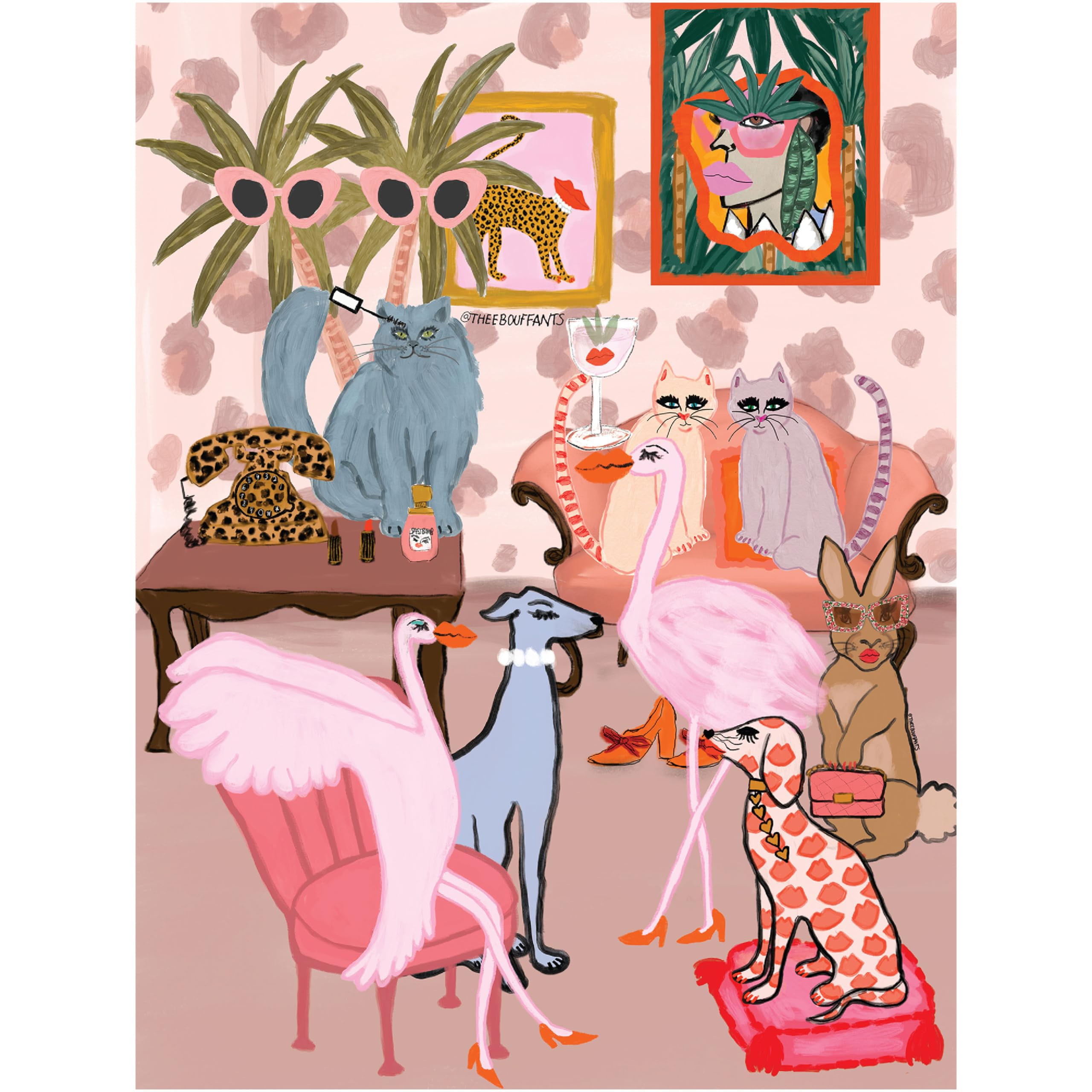 500 Piece Puzzle for Adults Bouffants and Broken Hearts Kendra