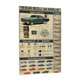 thumbnail image 1 of 500 Piece Puzzle for Adults and Teenagers - American Muscle Car Knowledge Jigsaw Puzzle - Puzzle for Home Decoration, 1 of 8