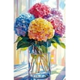 thumbnail image 1 of Puzzles for Adults, Colorful Hydrangeas Puzzle for Adults, Hard Challenge Art Jigsaw Puzzles, for Gifts Halloween Birthday Party Games Family, 1 of 6