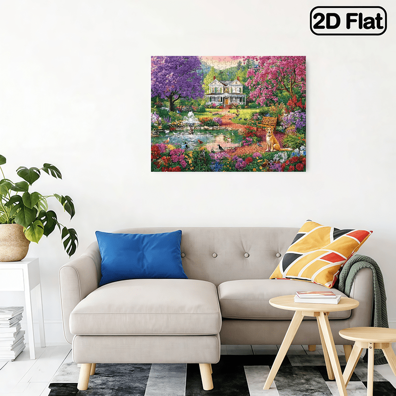 500 Piece Spring Jigsaw Puzzle for Adults Seniors, Challenging Family ...