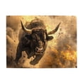 thumbnail image 1 of 500-Piece Wooden Jigsaw Puzzle for Adults - Charging Bull Fury Fire Dust , Fun & Relaxing Family Game, No-Dust Interlocking Pieces, Perfect Wall Decor & Holiday Gift, 1 of 7