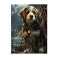 thumbnail image 1 of 500-Piece Wooden Jigsaw Puzzle for Adults - Dog On Deck Sea Mountain , Fun & Relaxing Interlocking No-Dust Puzzle for Family, Home Decor & Holiday Gifts, 1 of 6