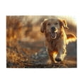 thumbnail image 1 of 500-Piece Wooden Jigsaw Puzzle for Adults - Running Dog Golden Hour BallssS , Fun & Challenging Brain Teaser, Stylish Home Decor & Unique Gift, 1 of 7