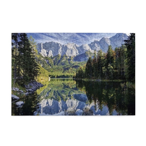 500 Piece Woods Scenery Jigsaw Puzzle For Adults Challenging Puzzle Game Unique Artwork Home Decor Gift For Puzzle Lovers Fun For Adults