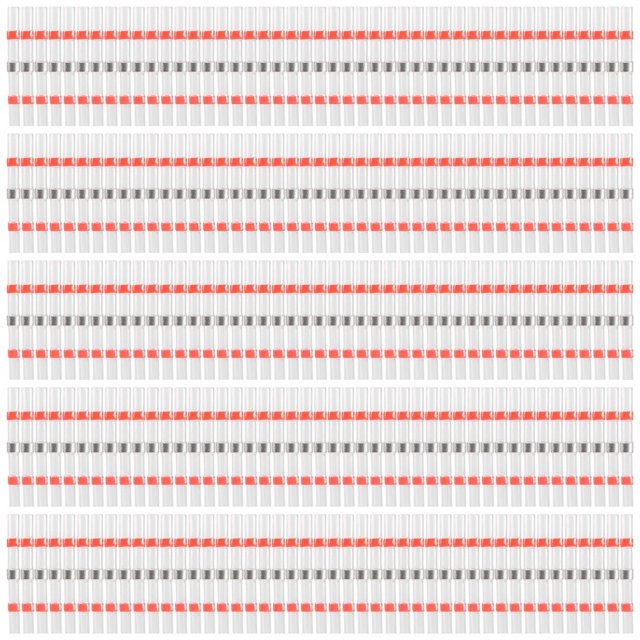 500 Pieces 2218 AWG Red Solder Seal Wire Connectors Solder Heat Shrink