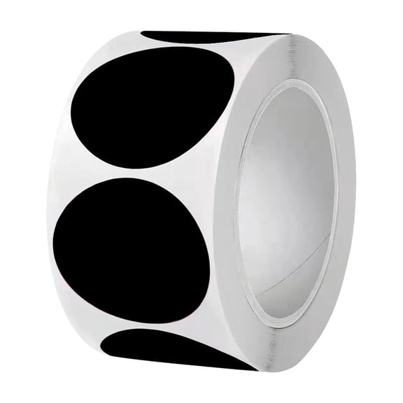 500 Pieces Colored Round Dot Stickers, 1 Inch Decorative Marking Labels, Handmade Creative Adhesive Stickers, for Item Categorization Labeling, Gift Wrapping Handmade Crafting