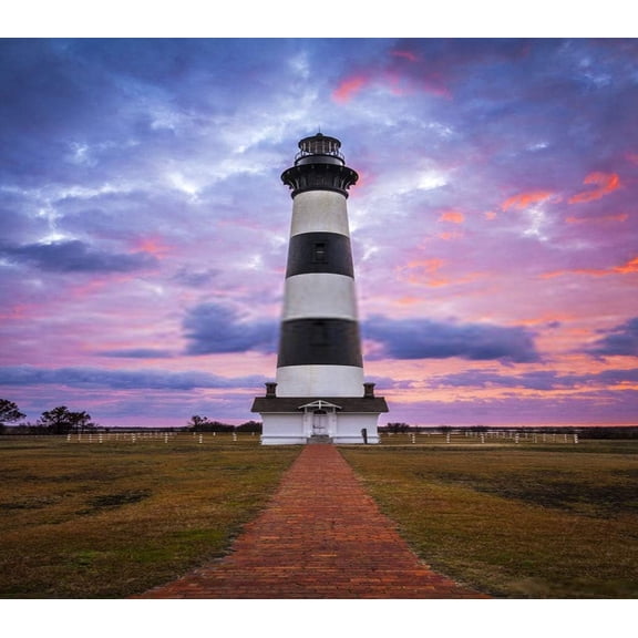 500 Pieces Jigsaw Puzzles for Adults,Bodie Island Cape Hatteras Lighthouse Puzzles Scenic Series Art Wall Home Decor Difficult and Challenge Large Puzzle Game Toys Unique Gift for Family Friends