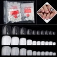 thumbnail image 1 of 500 Pieces Of Transparent Natural White Toenails, 1 of 5