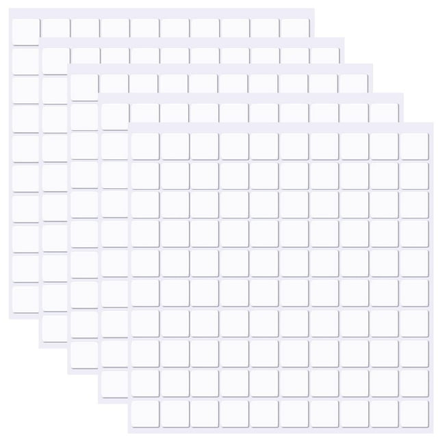 500 Pieces Removable Adhesive Poster Putty,DoubleSided Transparent