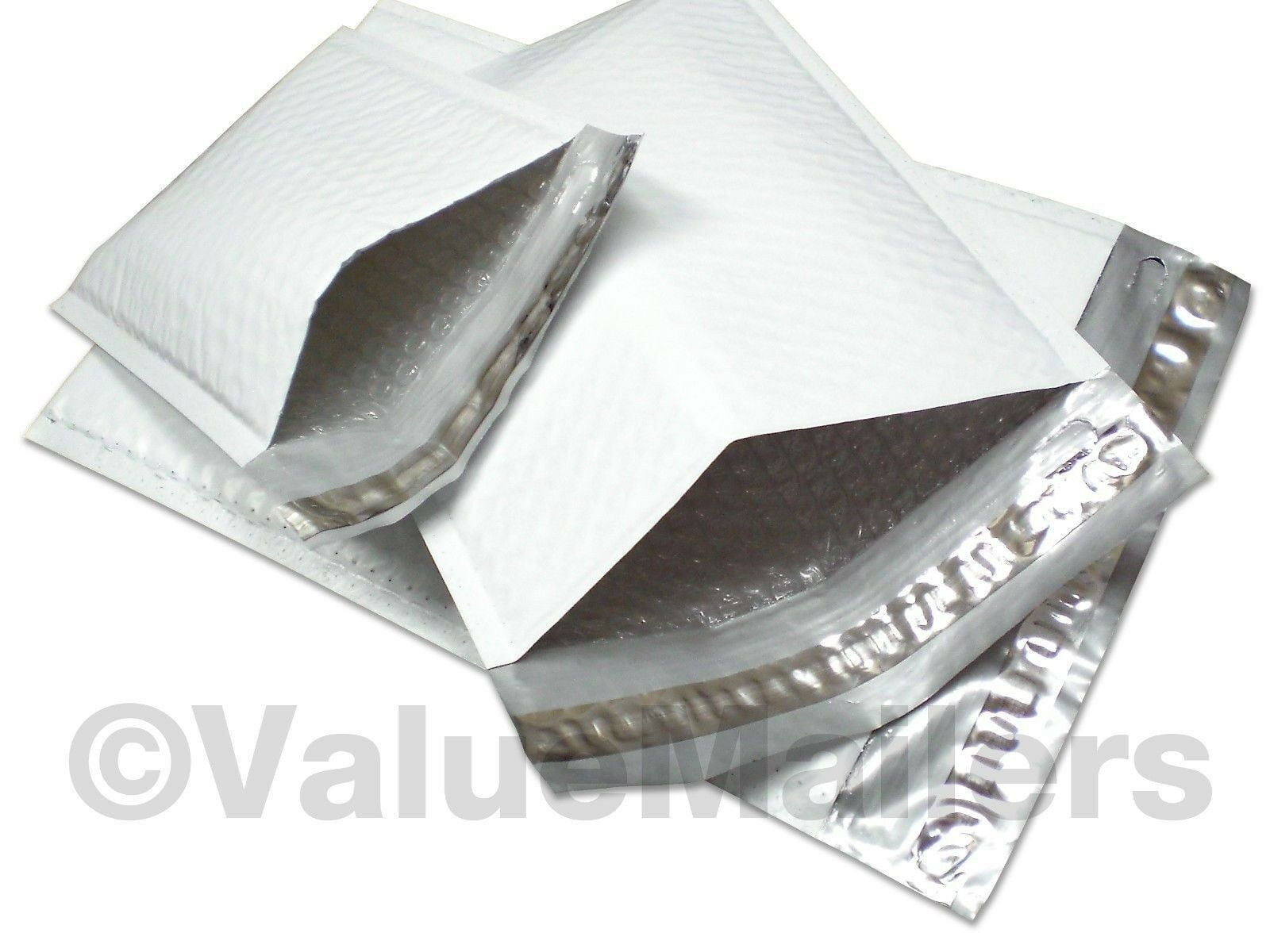 500 (Poly) #1 7.25"x12" Bubble Mailers Padded Envelopes