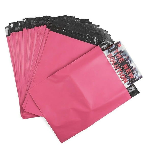 500 Poly Mailers 12x15.5 Shipping Bags Plastic Packaging Mailing Envelope Pink