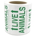 thumbnail image 1 of 500 Roll Live Animal Shipping Labels w/Arrows, 1 of 3