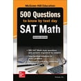 thumbnail image 1 of Pre-Owned 500 SAT Math Questions to Know by Test Day, Second Edition (Paperback) 1260135519 9781260135510, 1 of 1