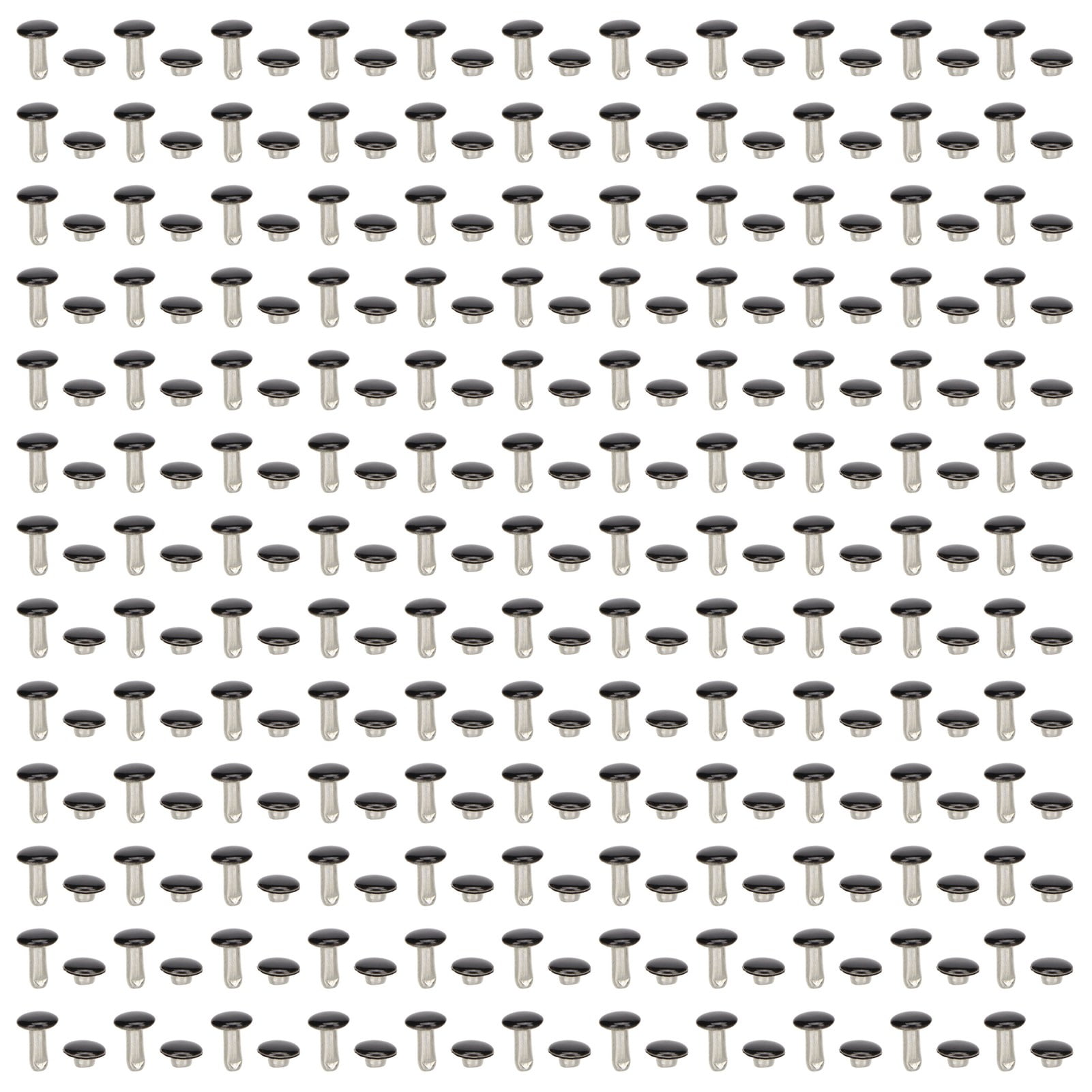 500 Sets Leather Rivets 6x8mm Plating Process Rust Prevention High