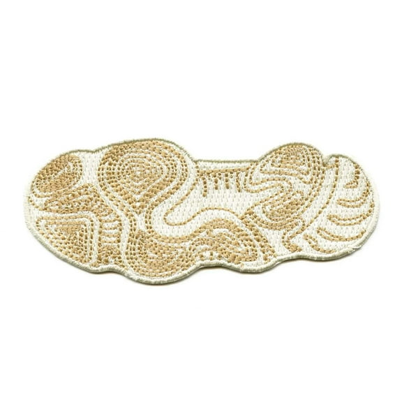 500 Shoe Sole Print Patch Artist Brand Embroidered Iron On