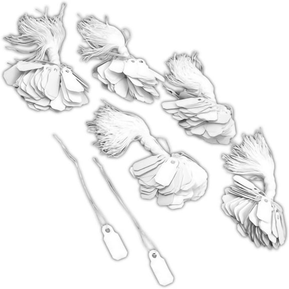 500 String Price Tags Jewelry Clothing Sale Display Tag