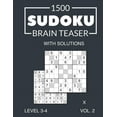 thumbnail image 1 of 500 Sudoku Brain Teaser Samurai With Solutions, 1 of 1