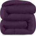 thumbnail image 1 of 500-TC Egyptian Cotton All Season Comforter for Adults Alaskan King Size 120" x 132" Inches, 1pc Comforter Box Stitched with 4 Corner Tabs, 300 GSM Comforter, (Plum), 1 of 5