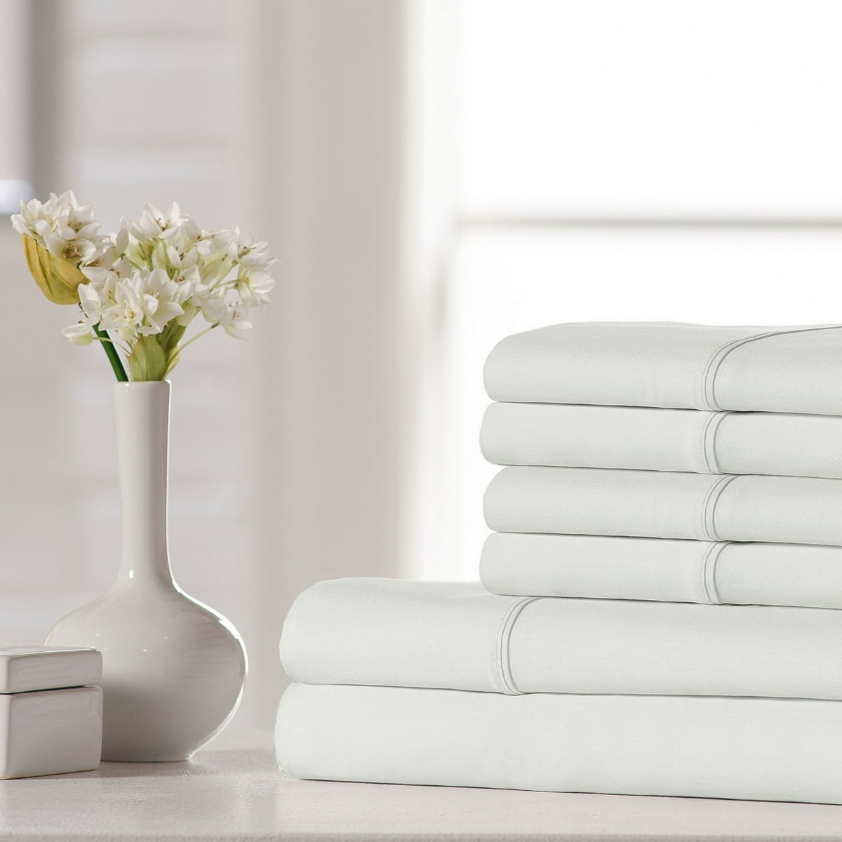 500Thread Count 100 Cotton 6Piece Sheet Set