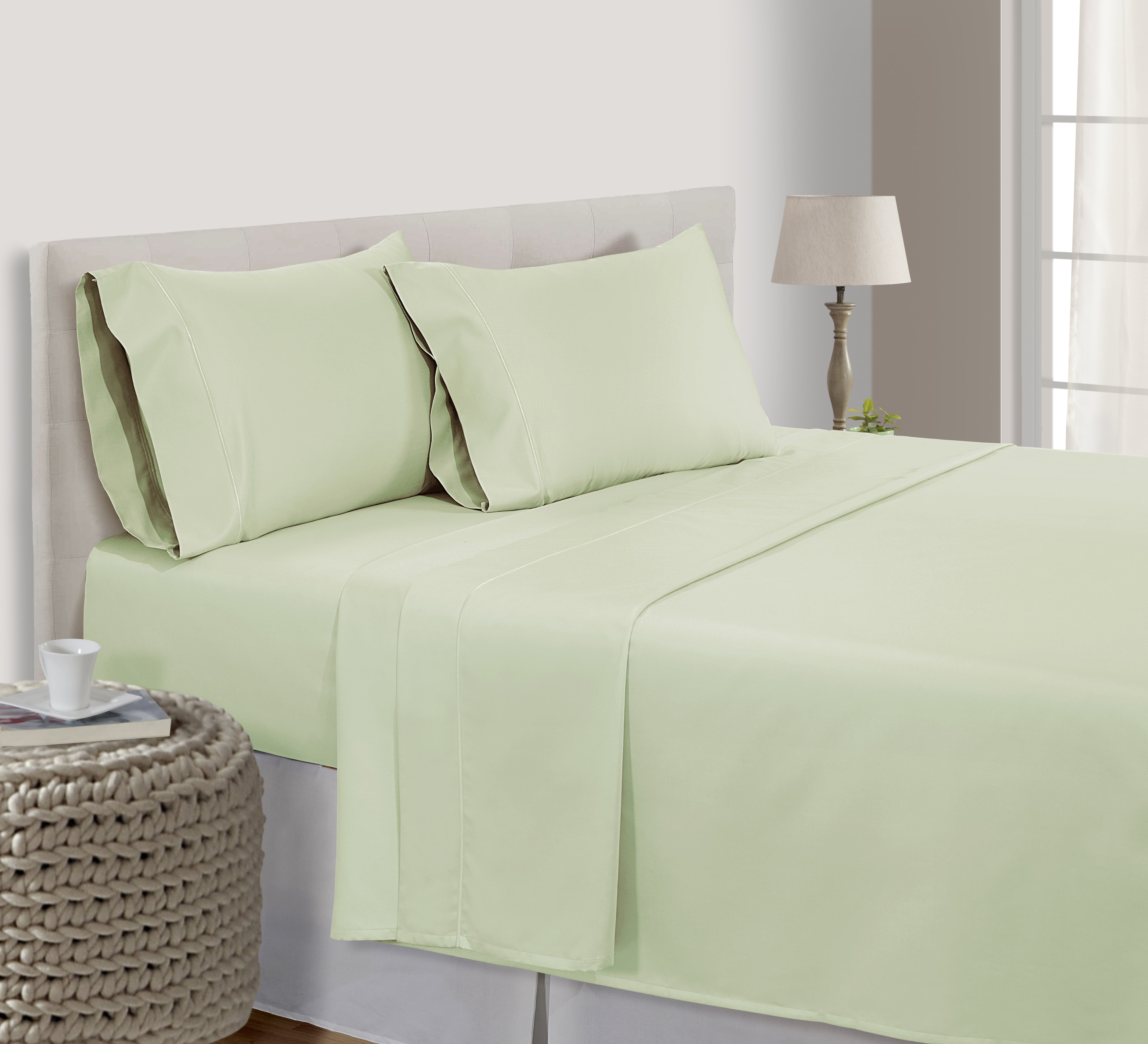 500 Thread Count 100 Pima Cotton Ultra Soft 4 piece Sheet Set , King