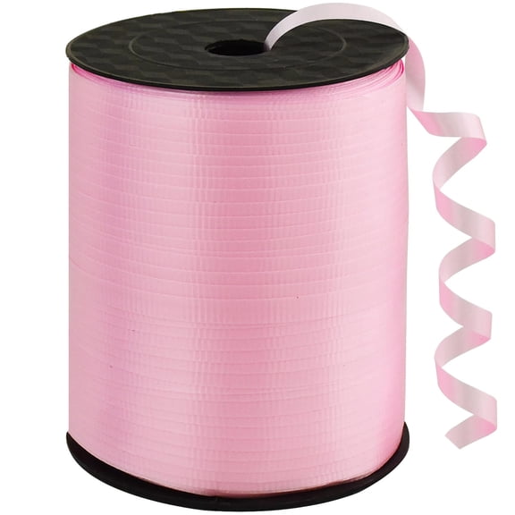 500 Yards Curling Ribbon Balloon String for Crafts Gift Wrapping-Light Pink