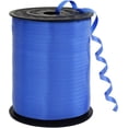 500 Yards Matte Dark Blue Ribbon Curling Crimped Ribbon Balloon String ...