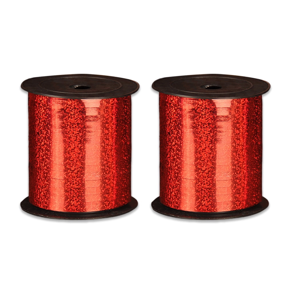 500 Yards Shiny Balloon Ribbons for Party Florist Flowers Wrapping Gift ...