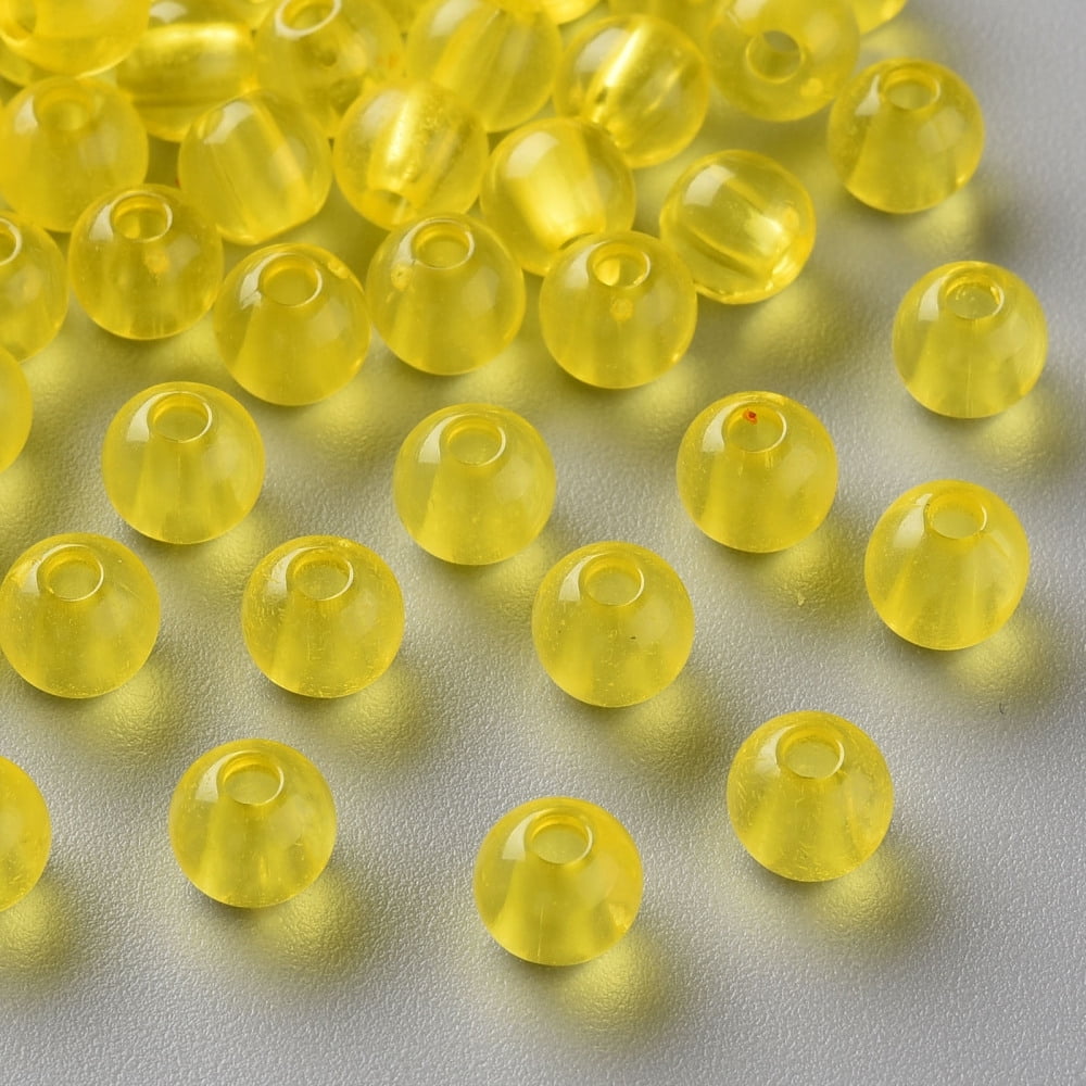 500g Di Perline Acriliche Colorate 6mm – 4400 Pezzi Per Gioielli Fai Da Te, AB Colore, Sfere Sciolte Per Bracciali E Collane
