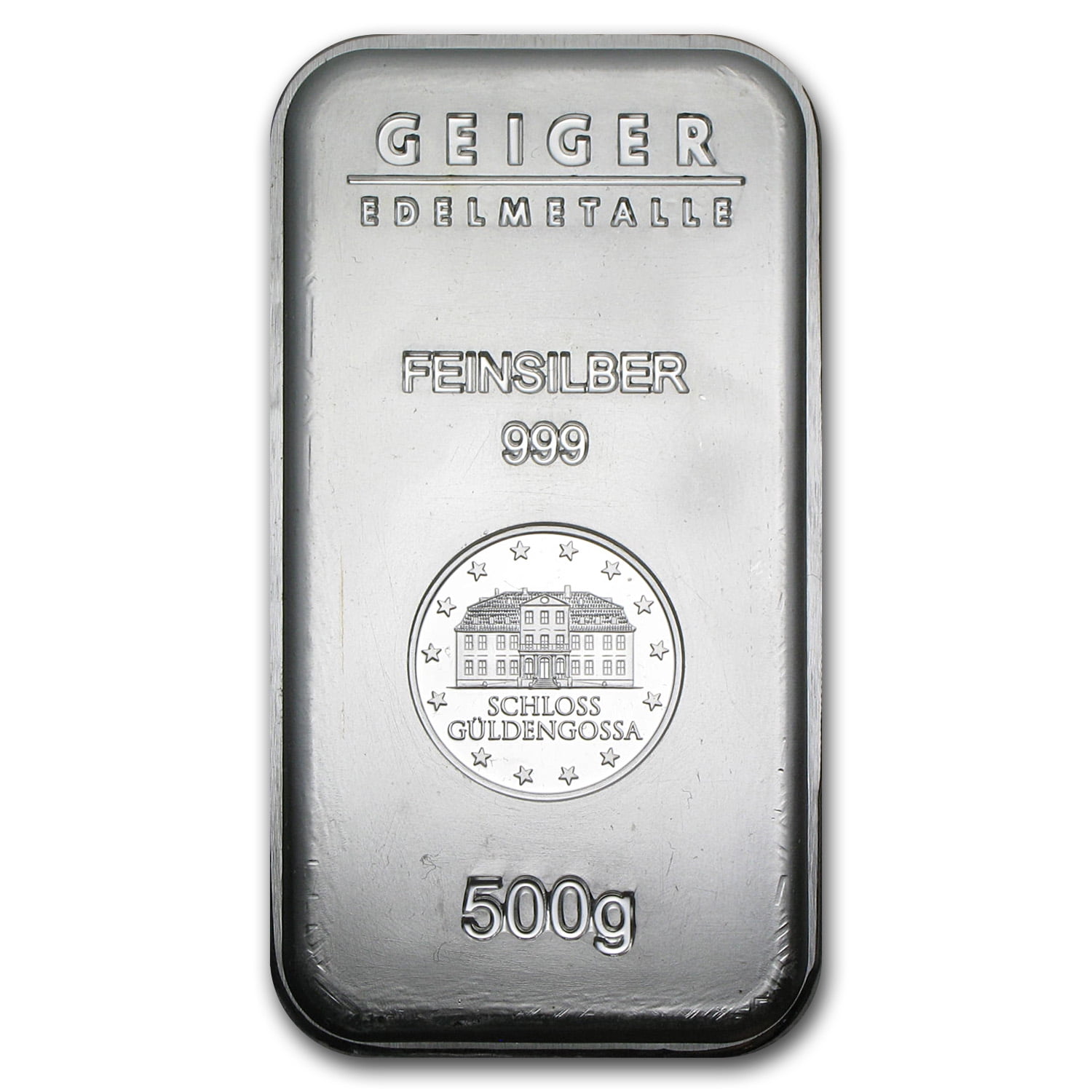 500 gram Silver Bar - Geiger (Security Line Series) - Walmart.com
