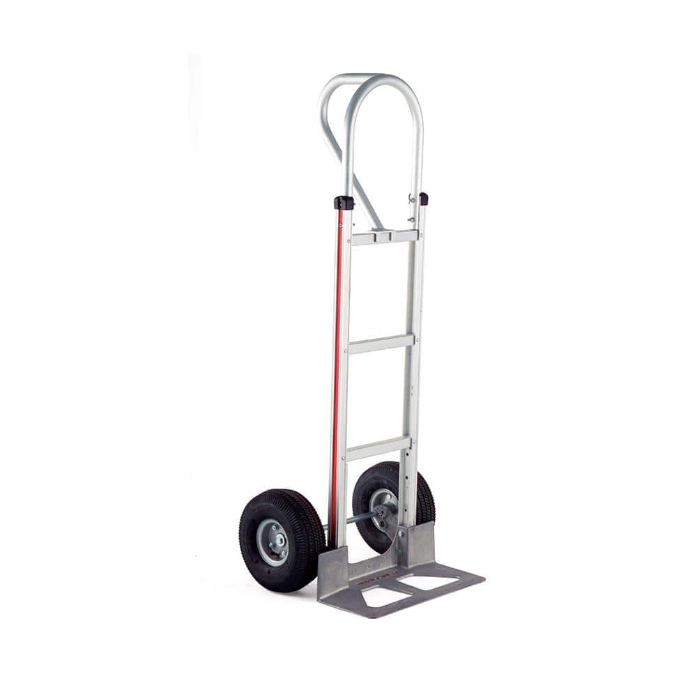500 lbs. Capacity Aluminum Hand Truck with Vertical Loop Handle, Die
