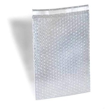 500 Pack 4x5.5 Self Seal Bubble Pouches - Clear Cushioning Bags