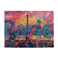 thumbnail image 1 of 500 pcs 500 Piece Wooden Puzzles Paris Slogan conurbation,Challenging Brain Exercise,Vintage Paris Stress relieving puzzle 500 Piece,for Puzzle Lovers Gifts,Creative Activity Hobbies for Adults, 1 of 6