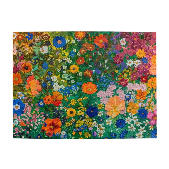 500 pcs Colorful Flower jigsaw puzzles 500 pieces,Stunningly Vibrant Colors,Enchanting Colorful Flower Wooden Puzzle 500 Piece,Creative Activity Hobbies for Adults,Gifts for Flower Enthusiast