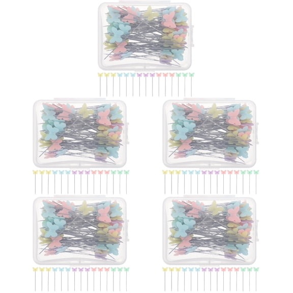 500 pcs Decorative Sewing Needles Pins for Craft, Locating Pins, Sewing Supplies for Quilting and Fabric Projects