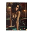 thumbnail image 1 of 500 pcs beauty Woman Billiards Time Vintage Wooden Puzzles 500 Piece,Vibrant and Stunning Design,Enchanting Woman Billiards Time High difficulty puzzle 500 Piece,Gifts for Billiards Enthusiast, 1 of 6