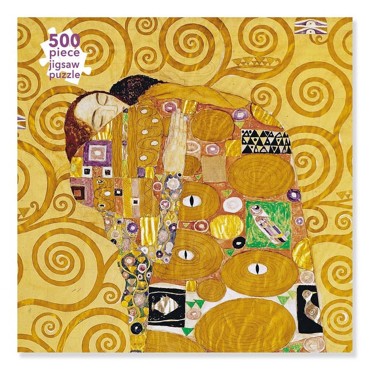 500-piece Jigsaw Puzzles: Adult Jigsaw Puzzle Gustav Klimt: Fulfilment (500 pieces) : 500-piece Jigsaw Puzzles (Jigsaw)