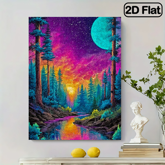 500 pieces Paper Jigsaw Puzzle 14.9x20.4in Hell Level High Difficulty Mini Jigsaw Premium Thick and Durable Hobby Art Decorative Painting Perfect Birthday Gift, Valentine's Day and Spring.