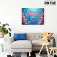 thumbnail image 1 of 500 pieces of horizontal paper jigsaw puzzle - a happy shark celebrating the birthday, with dimensions of 20.5 * 15 inches., 1 of 9