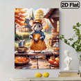 thumbnail image 1 of 500 pieces of vertical paper jigsaw puzzle - a rat cooking, size 15*20.5 inches., 1 of 10