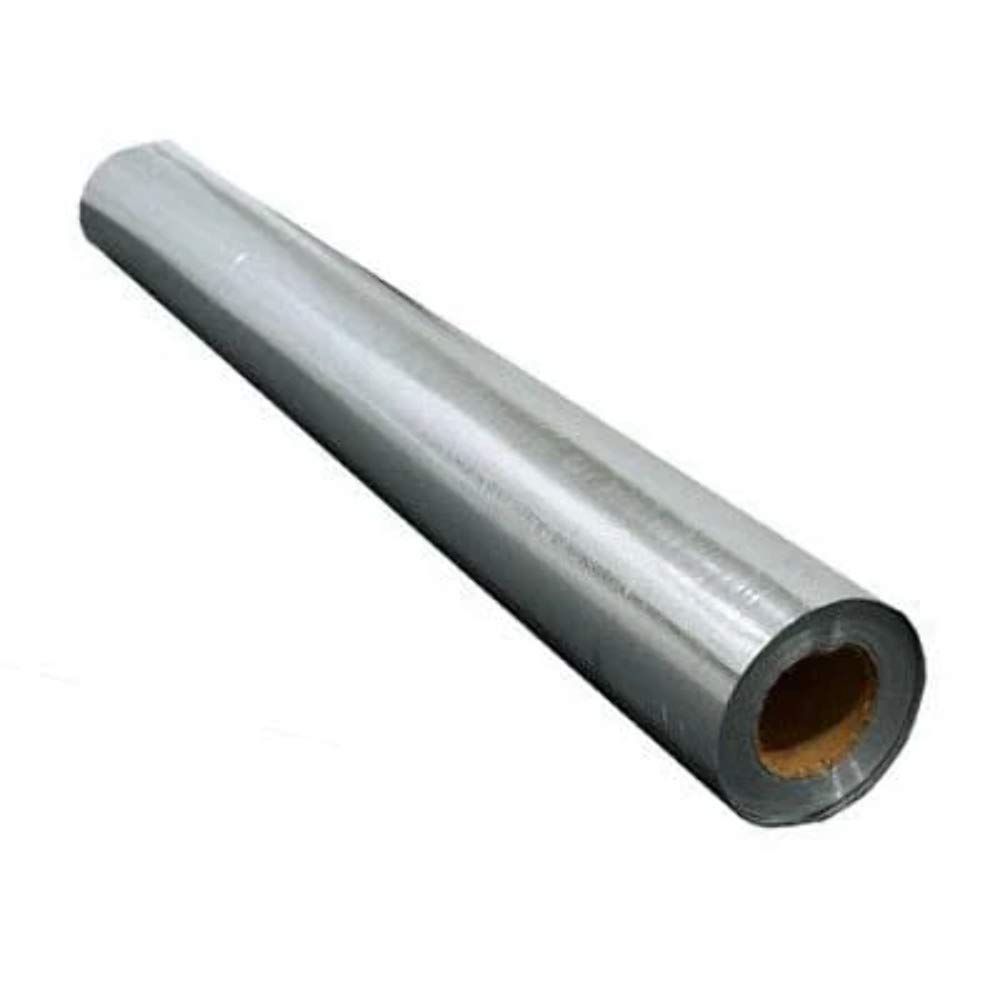 NASATECH Radiant Barrier Reflective Foil Insulation – 500 Sq Ft Roll (4ft X 125ft), Double-Sided Perforated Aluminum