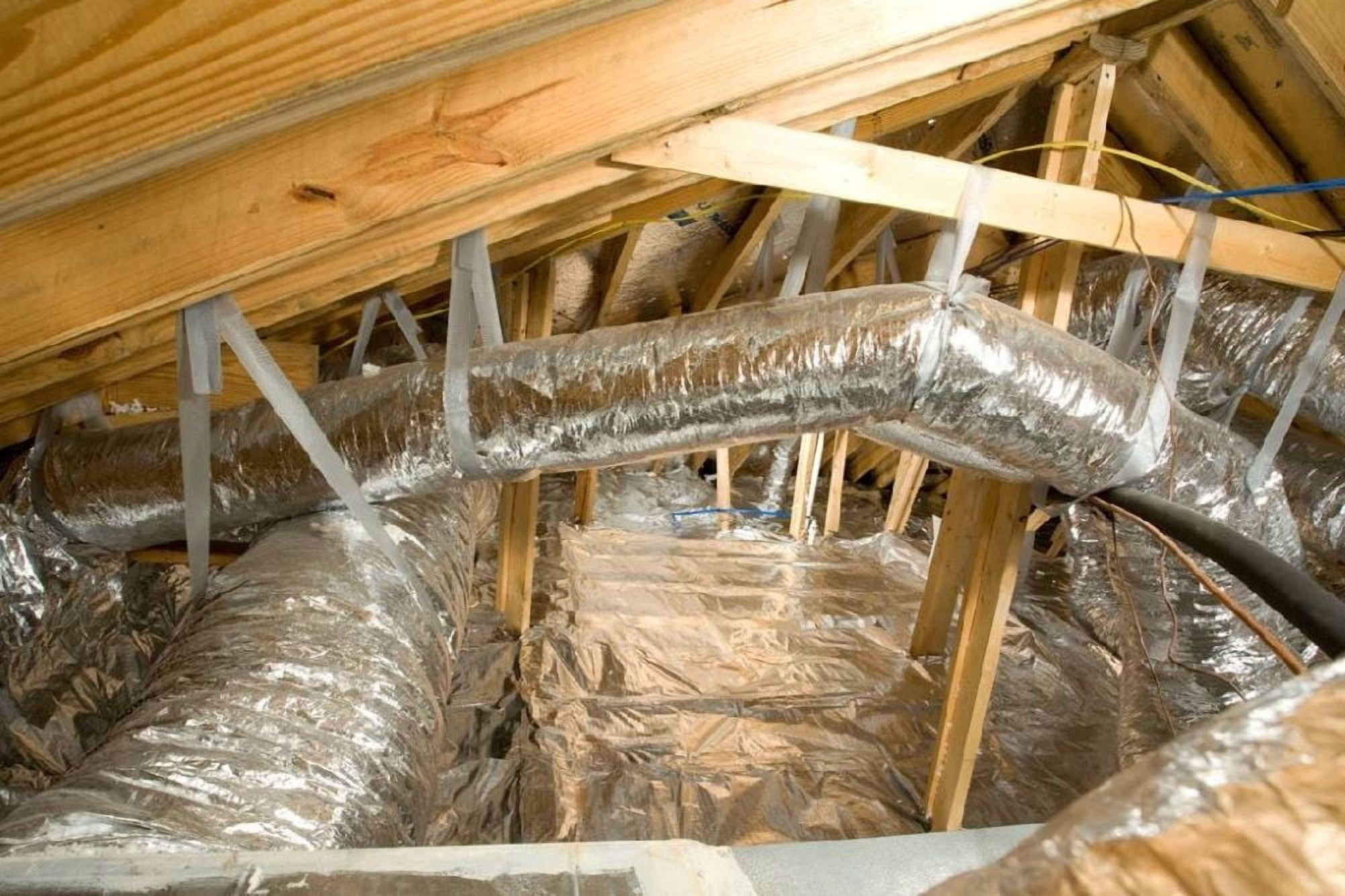 500 sqft Reflective NASA Radiant Barrier Attic Foil Insulation 51 ...