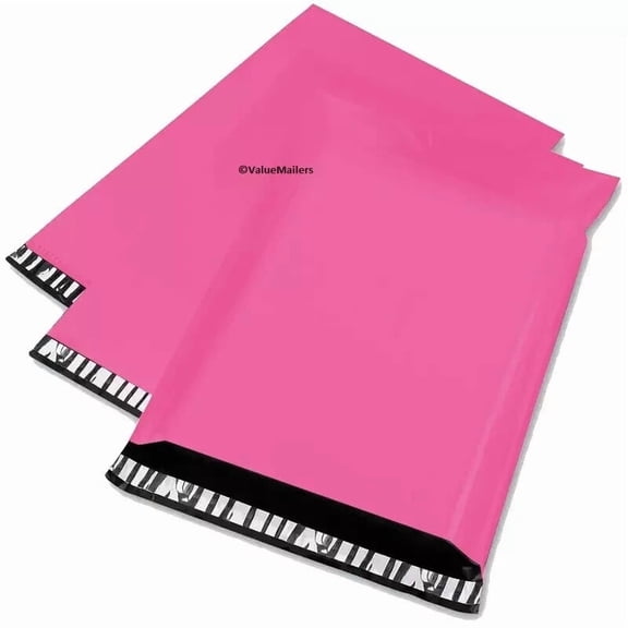 5000 9x12 Pink Poly Mailers Shipping Envelope Couture Boutique Quality PINK Bags