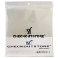 thumbnail image 1 of 5000 CheckOutStore Clear Plastic BOPP for 12" LP Vinyl Record Album Covers (Outer Sleeves), 1 of 2