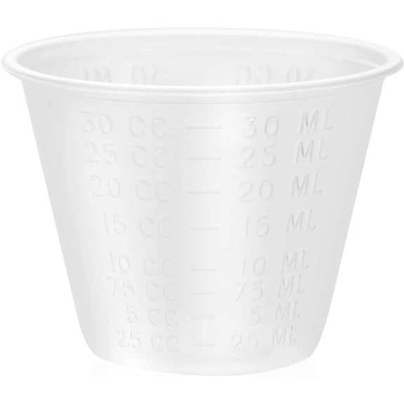 5000 Count 1 Ounce Graduated Disposable Medicine Cups