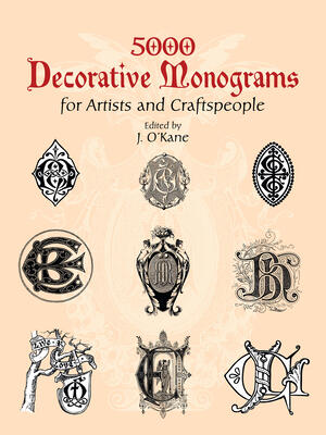 Draper Monogram 5000 Decorative Monograms for Artists and Craftspeople - Walmart.com